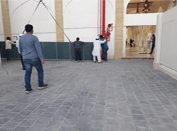 Maven Trading Coil Installation - Coil Lifting Maven Trading And Installation Coil Installation,Coil Lifting,Motorized Butterfly Valves,Motorized Butterfly Valves In Qatar