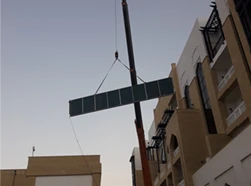 Maven Trading Coil Installation - Coil Lifting maven trading and installation coil installation in qatar,coil lifting in qatar,motorized butterfly valve in qatar