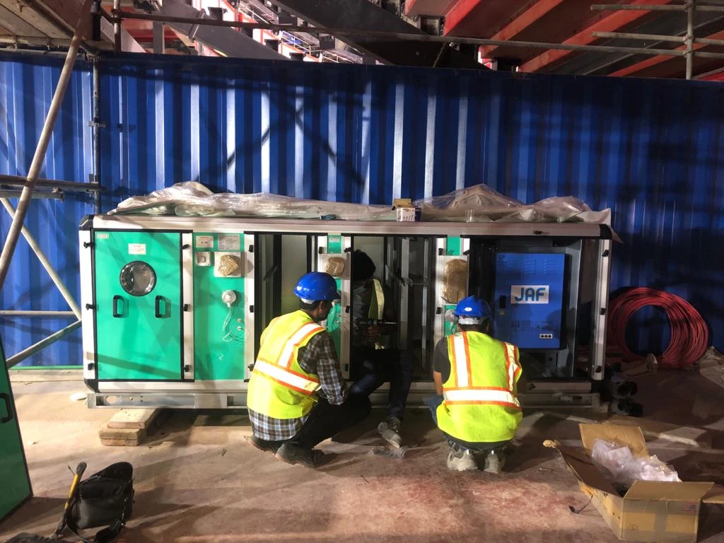 Maven's Differential Pressure Switch Installation - RAA 40K Stadium Project In Qatar HomeAndDesiccantDehumidifiers,HomeDehumidifiersInQatar,DesiccantDehumidifiersInQatar,DesiccantDehumidifiers,Dehumidifiers
