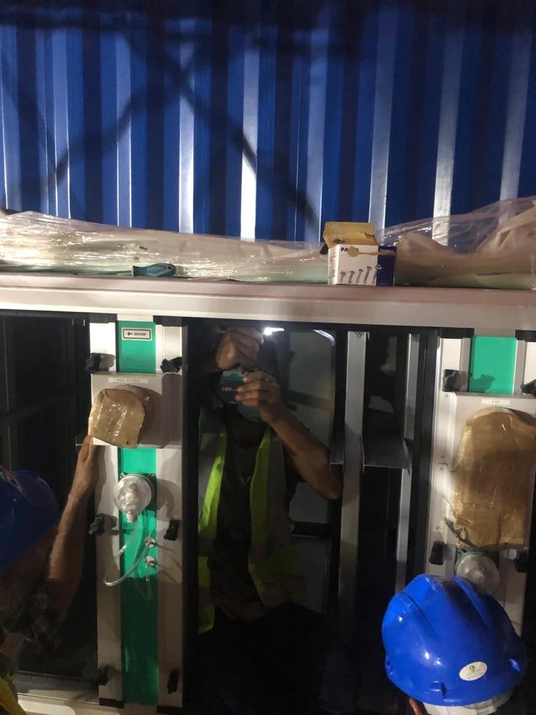 Maven's Differential Pressure Switch Installation - RAA 40K Stadium Project In Qatar KahramaaWaterMeterCabinetInQatar,KahramaaWaterMeterCabinet,FloorHeatingMatInQatar,FloorHeatingMat,HeatPumpsInQatar,HeatPumps