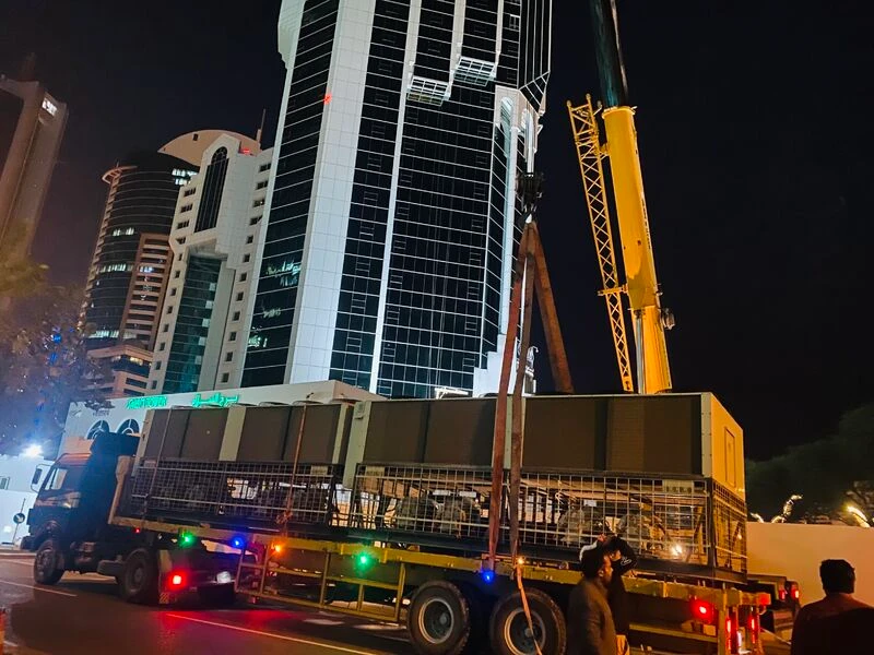 Salam International Tower Air Cooled Chillers Project,Salam International Tower ecology unit,Air Cooled Chillers ,Air Cooled Chillers in qatar