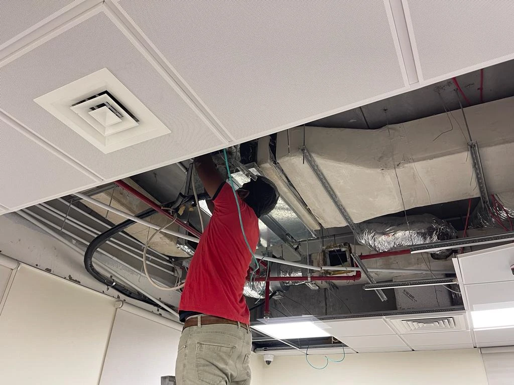 Qatar National Bank Ductable Split AC Project,Qatar National Bank Ductable Split AC ,Ductable Split AC ,Ductable Split AC in qatar