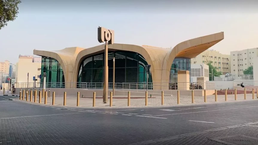 Al Mansoura Metro Station, Al Mansoura Metro Station In Qatar