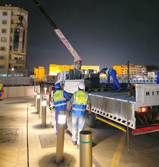 Al Mansoura Metro Station, Al Mansoura Metro Station In Qatar