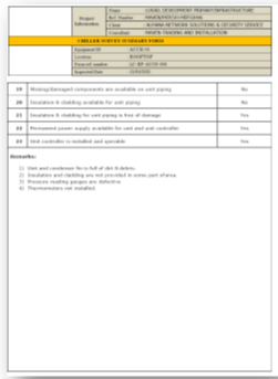 Chiller Inspection In Qatar, Chiller Inspection