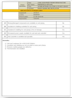 Chiller Inspection In Qatar, Chiller Inspection